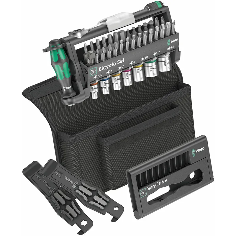 Wera Tools Bicycle Set 3 Screwdriver and Socket Set in Black