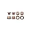 Wolf Tooth 4-pack X1 Chainring Nuts and Bolts in Espresso