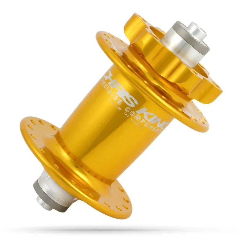 Chris King MTB ISO 32H Small Diameter Quick Release Front Hub in Gold