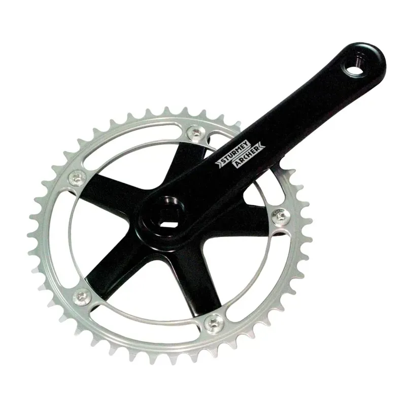 FCT62 Series 170mm Crankset in Black/Silver