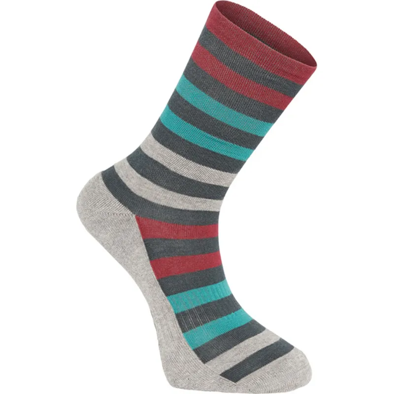 Madison Isoler Merino 3-Season Socks in Grey