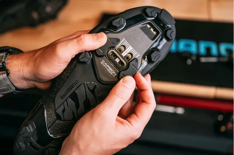 Shimano SPD MT001 Cleat Multi Entry Silver pair MTB-4