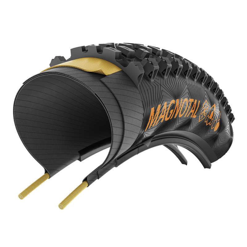 Continental Magnotal Trail Soft Foldable Tyre in Black-7