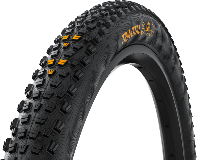 Continental Trinotal Trail Rapid Fld. 29x2.40-inch Tyre in Black/Trans.-3