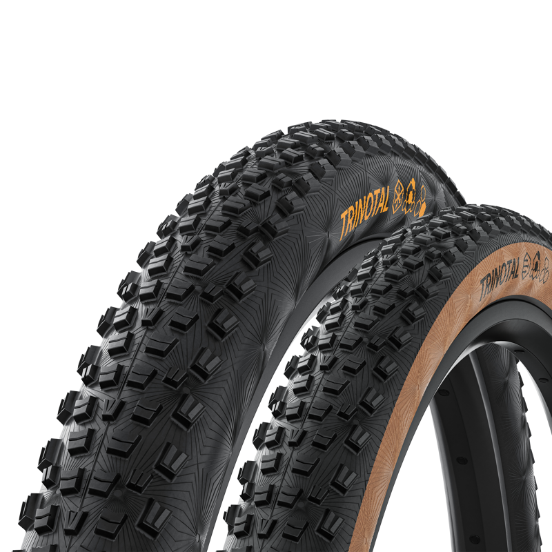 Continental Trinotal Trail Rapid Fld. 29x2.40-inch Tyre in Black/Trans.-7