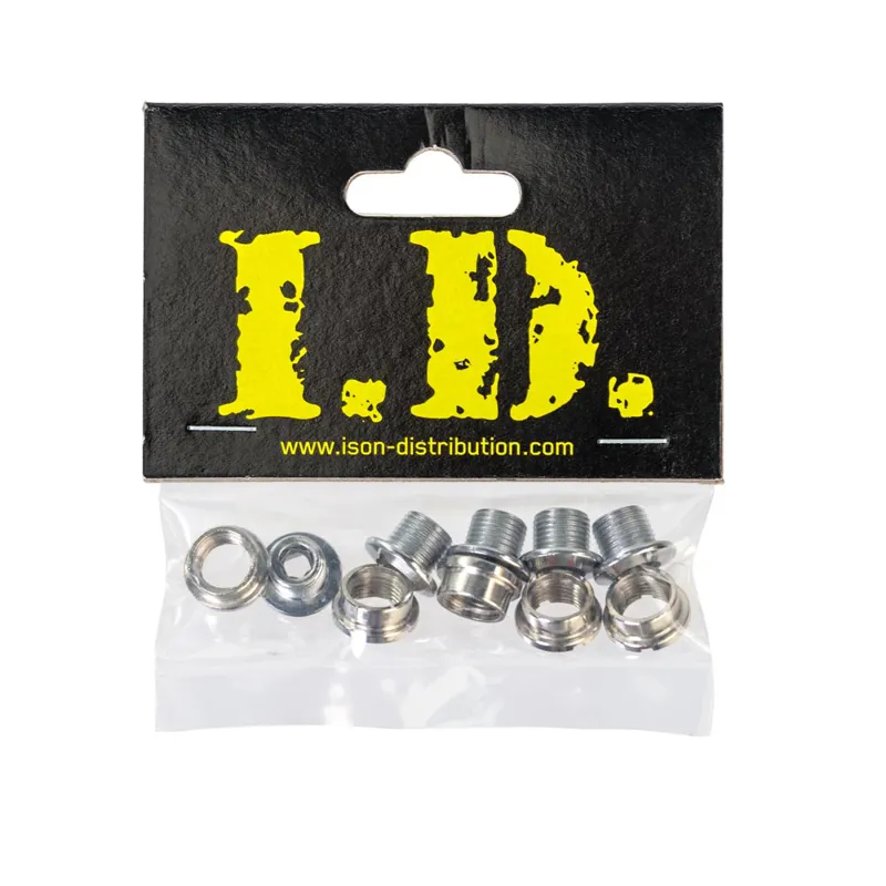 ID Cr-Mo Chainring Bolts Chrome 6.5mm single ring