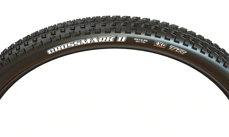 Maxxis Crossmark II EXO TR Folding Tyre in Black-2