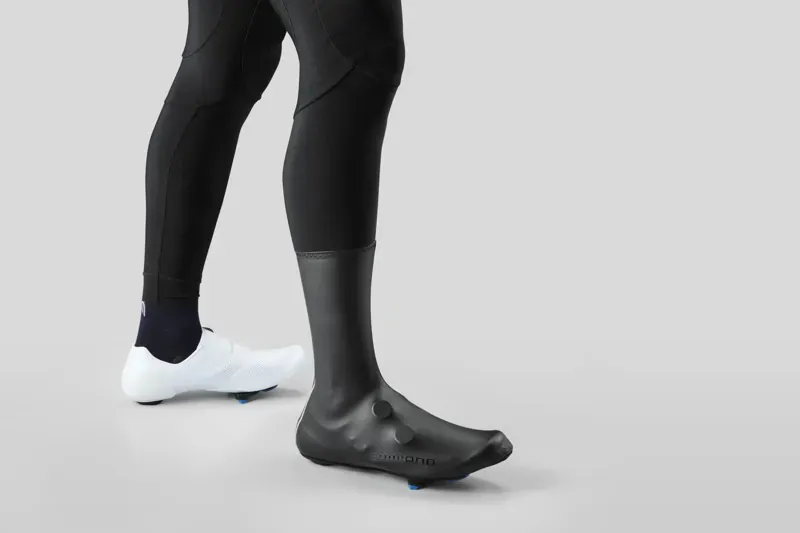 Shimano Unisex Dual Fit Rain Shoe Cover Black-3