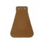 Brooks Leather Mudflap in Honey