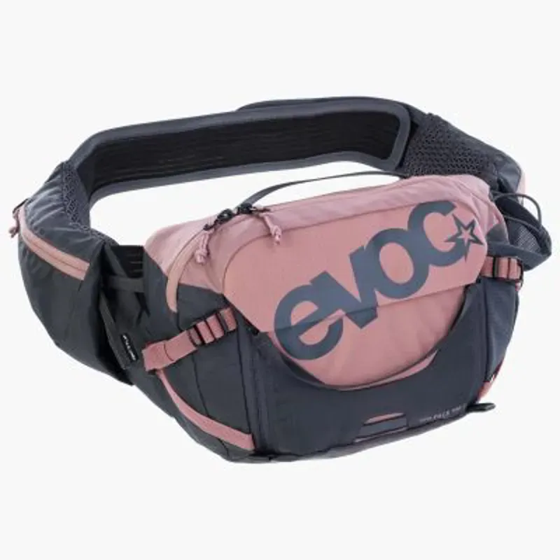 Evoc Pro 3l Hip Pack in Dusty Pink/Carbon Grey