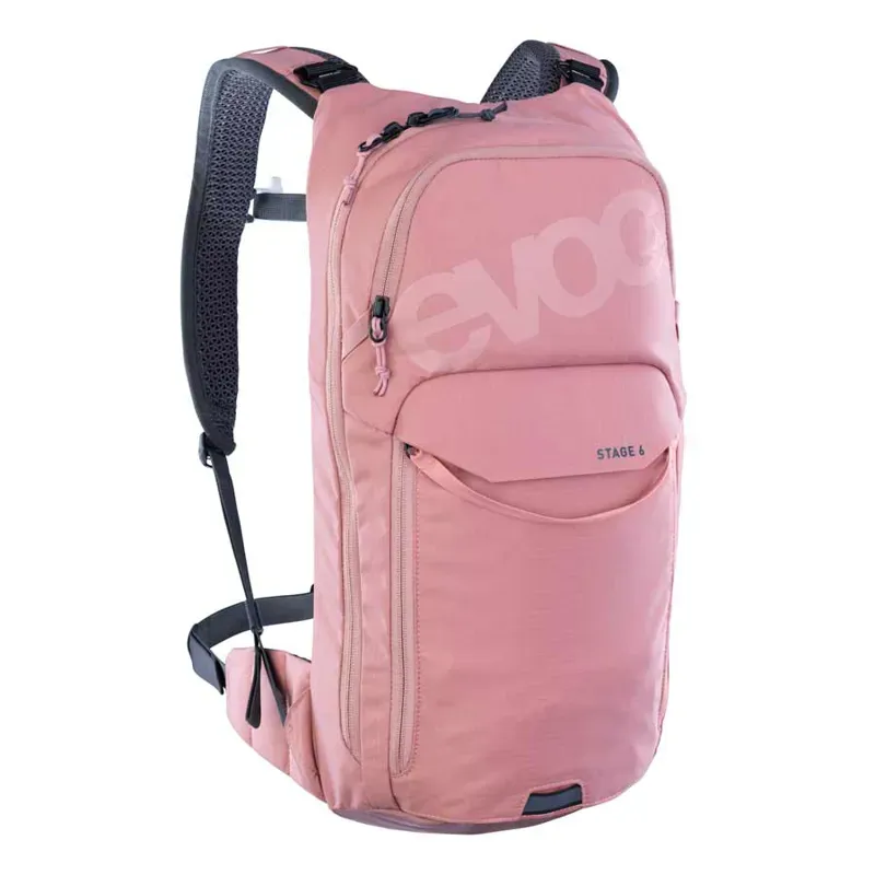 Evoc Stage 6 Hydration Pack in w/2L Bladder in Dusty Pink
