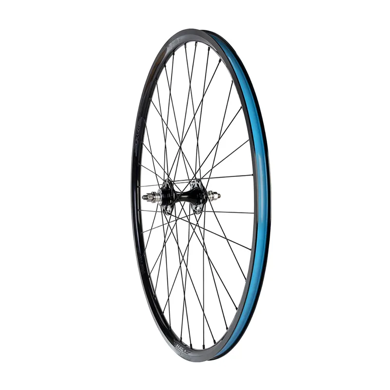Halo Evaura Track 700c Fixed/Freewheel Rear Wheel in Stealth Black