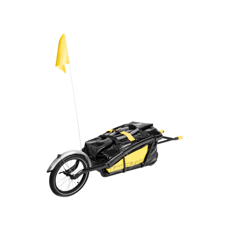 Topeak Journey 12mm Axle Trailer in Black/Yellow