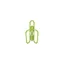 Wolf Tooth Morse Titanium Bottle Cage in Green