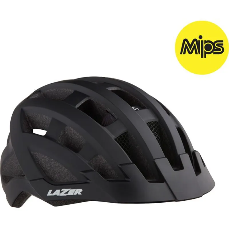 Lazer Compact DLX MIPS Helmet In Black