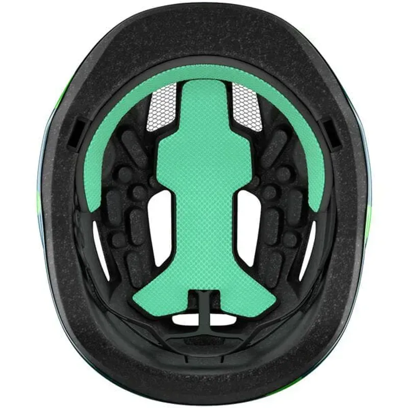 Lazer NutZ KC Kid's Helmet in Green Dots-4