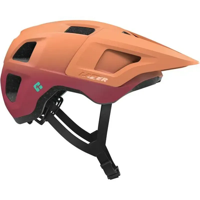 Lazer Finch KinetiCore Youth Helmet in Sedona Red-1