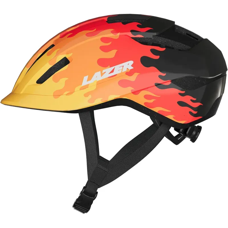 Lazer Helmet J1 KC Flames OE UNI Red Flame uni-youth 50 - 56 cm-3