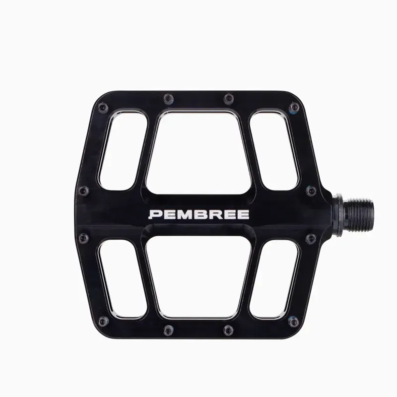 Pembree D3A Small 9/16-inch Platform Pedals in Black