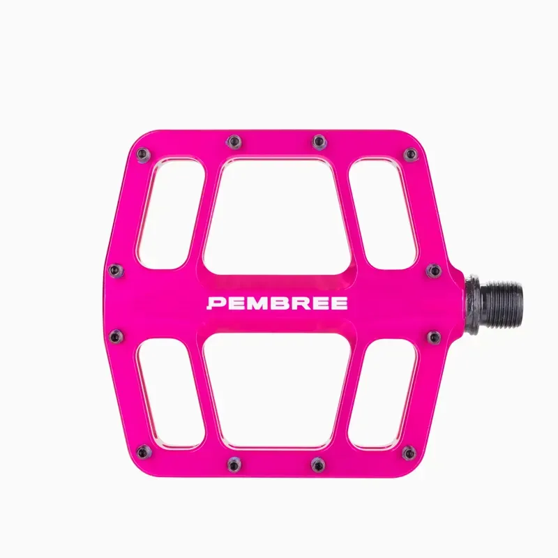 Pembree D3A Small 9/16-inch Platform Pedals in Pink