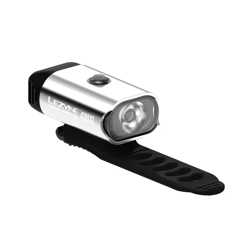 Lezyne Mini Drive 400XL Front Light in Silver