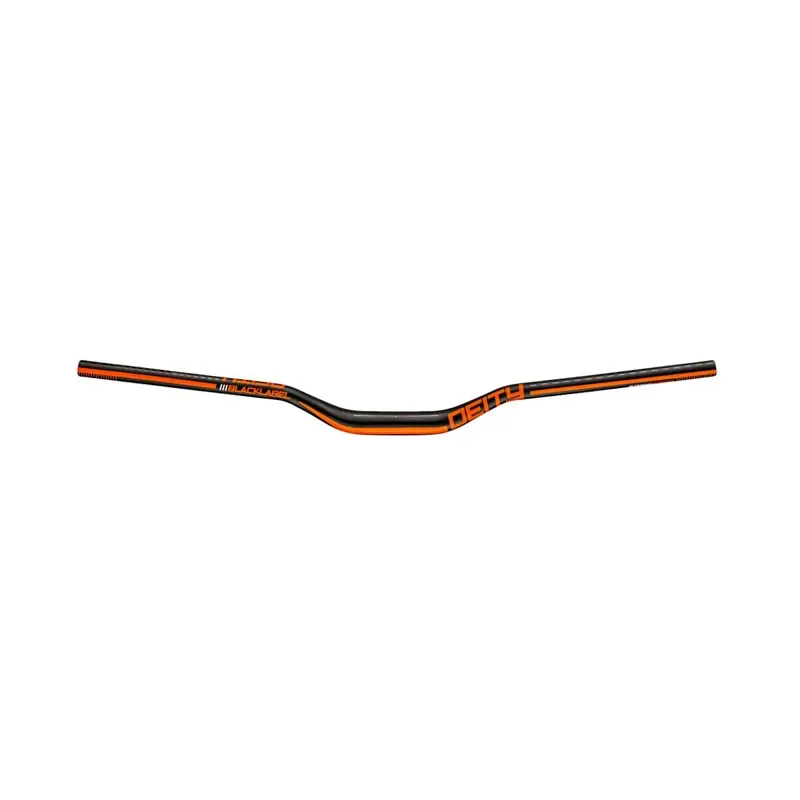 Deity Blacklabel 38mm Rise x 800mm Aluminium Handlebar in Orange