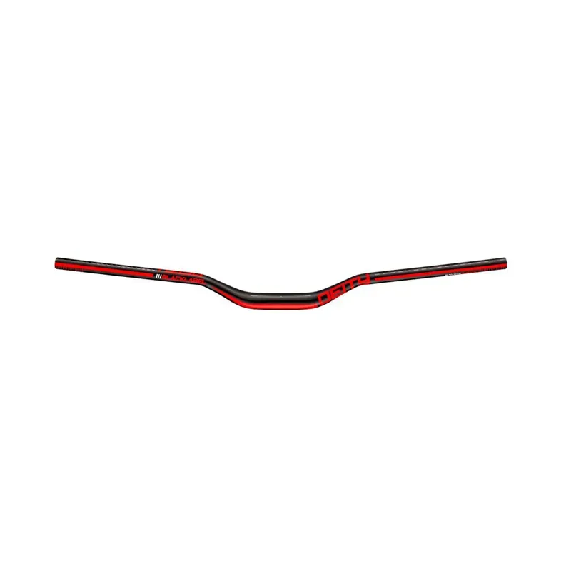 Deity Blacklabel 38mm Rise x 800mm Aluminium Handlebar in Red
