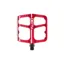 Deity Flat Trak Pedals in Red
