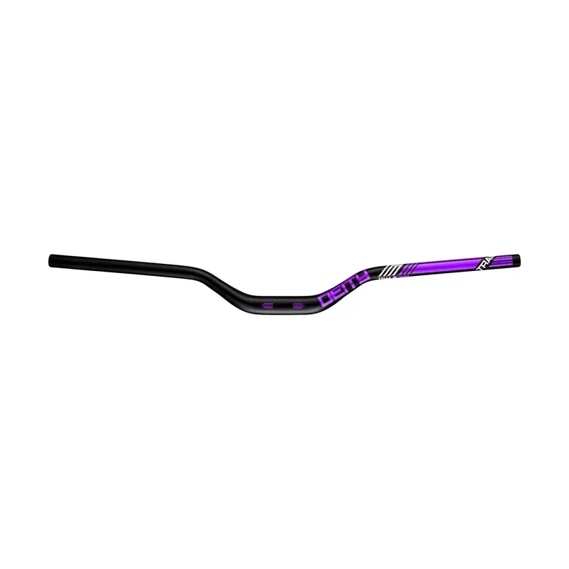 Deity Highside 760 31.8/50mm Bore/Rise 760mm Aluminium Handlebar in Purple