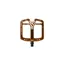 Deity Tmac Pedals in Brown