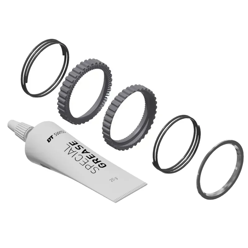 DT Swiss 72-step Ratchet DEG Kit in Grey