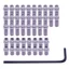 DMR - Flip Pin Set For Vault Pedal - 44pcs - Silver 
