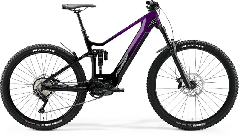 2022 Merida eOne-Sixty 8000 MY22 Electric Bike in Purple