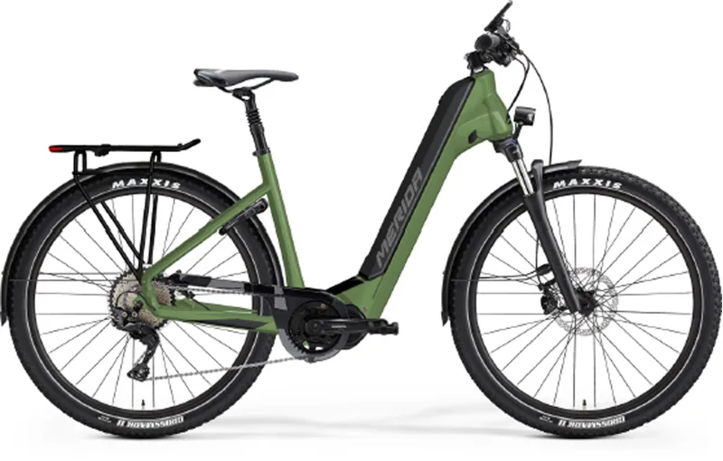 2022 Merida eSpresso CC 400 EQ MY22 Electric Bike in Green