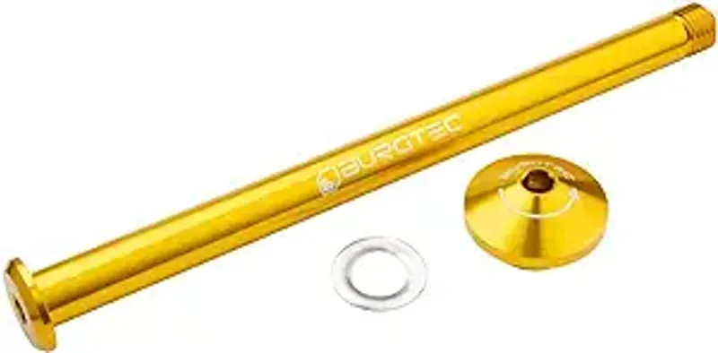 Burgtec Yeti Boost 12x170mm Rear Axle in Bullion Gold