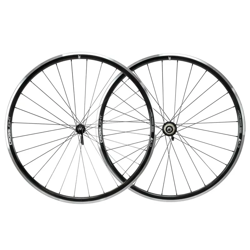 Upgrade - Crosslight Wheelset - Tub - RIM - SHIMANO Black 700c