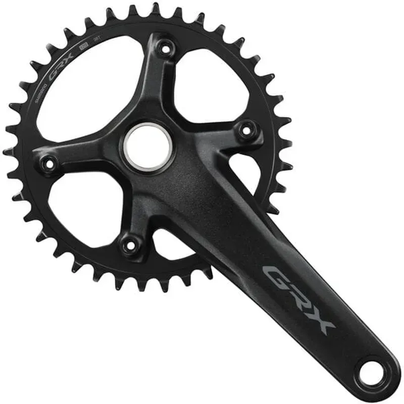 Shimano Chainset GRX RX610 38T Single 12spd 175mm Black 38 teeth 175 mm