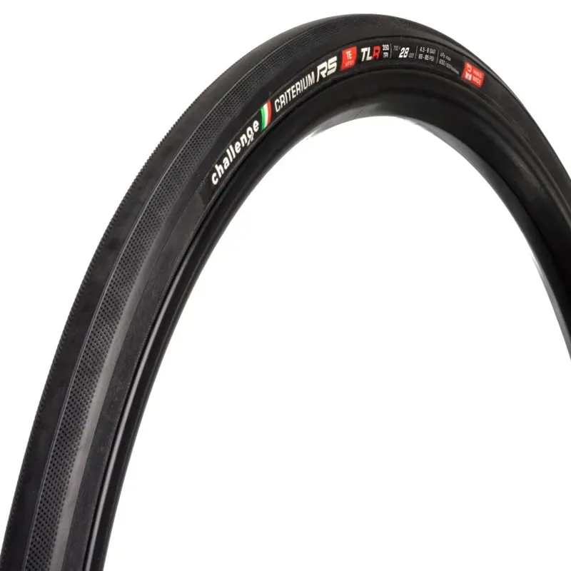 Challenge - CRITERIUM RS-TE-H-TLR-Black-350tpi- 700x28 Black 700x28c