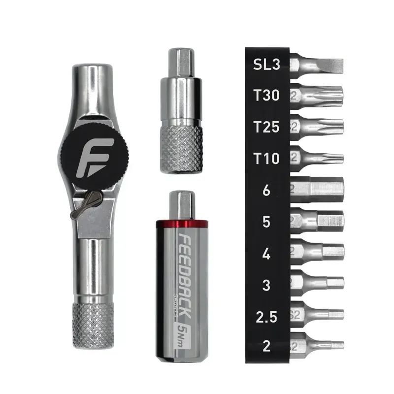 Feedback Sports Reflex Fixed Torque Ratchet Kit in Silver