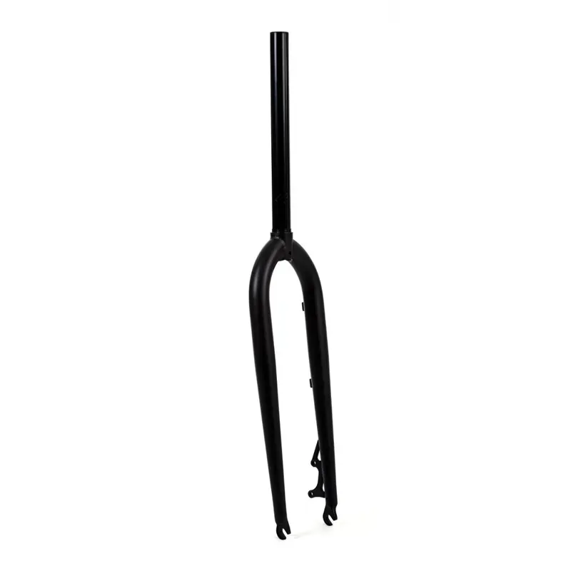 Identiti XC Rigid Steel Forks Black 11/8