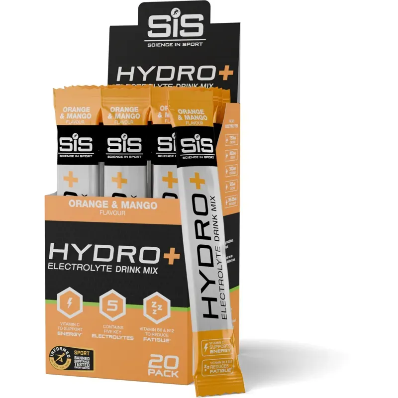 SIS electrolyte drink mix Hydro+ Stick Powder 4.5g Mango Orange