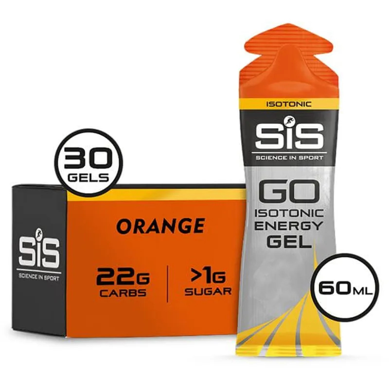 Science in Sport GO Isotonic Energy Gels in Orange Single 