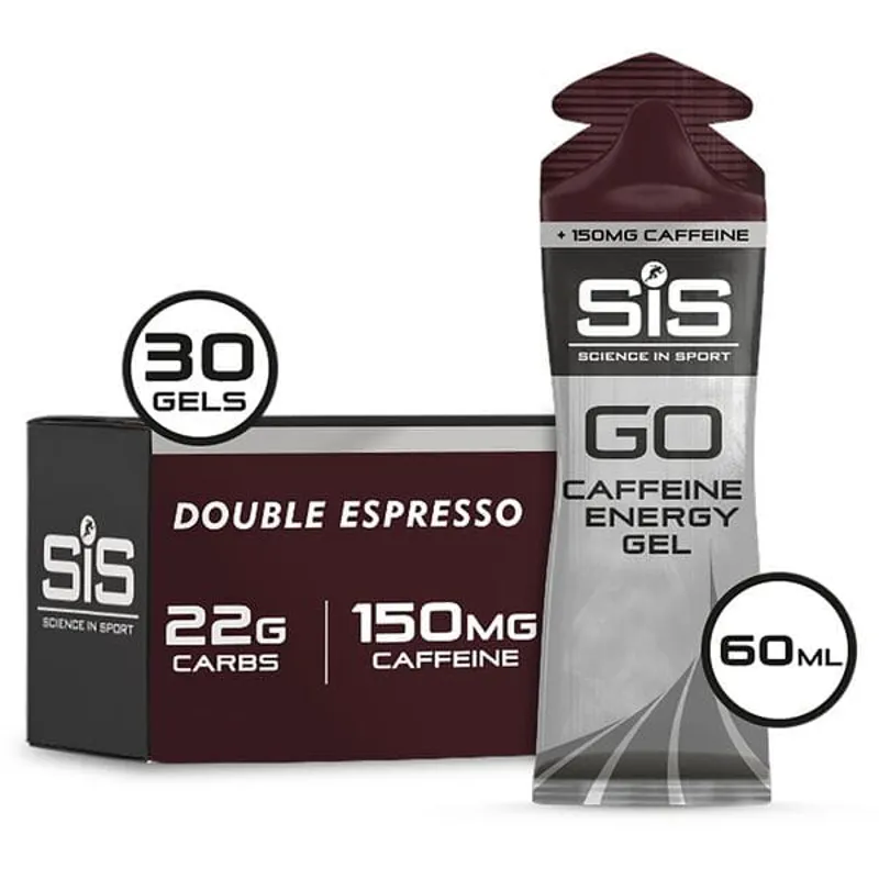 Science in Sport GO Caffeine Energy Gel in Double Espresso  Single Gel