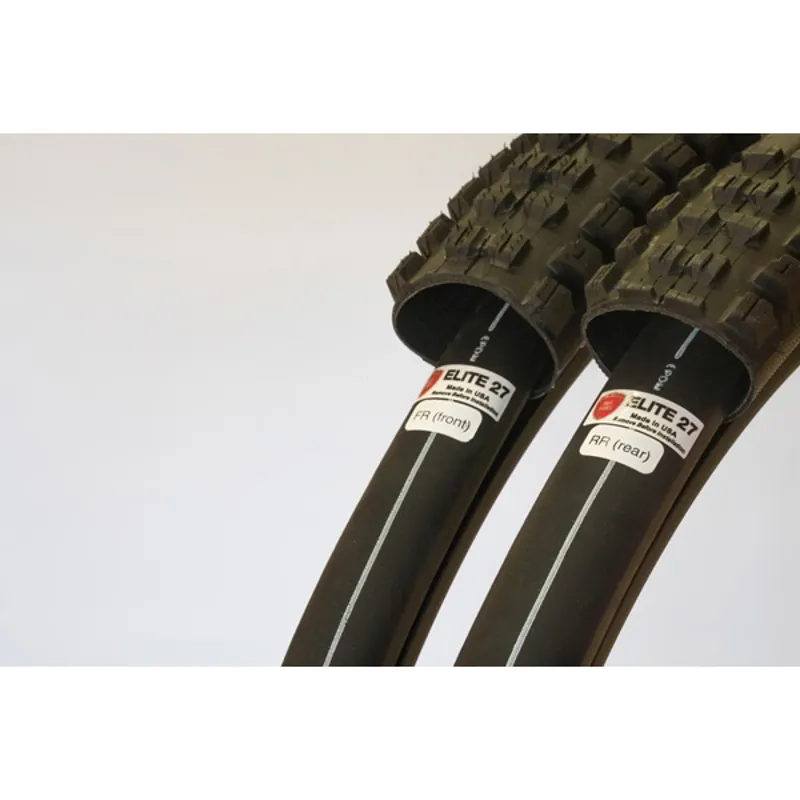 Flat Tire Defender Elite 27 Front/Rear 27.5-inch Insert Pair in Black