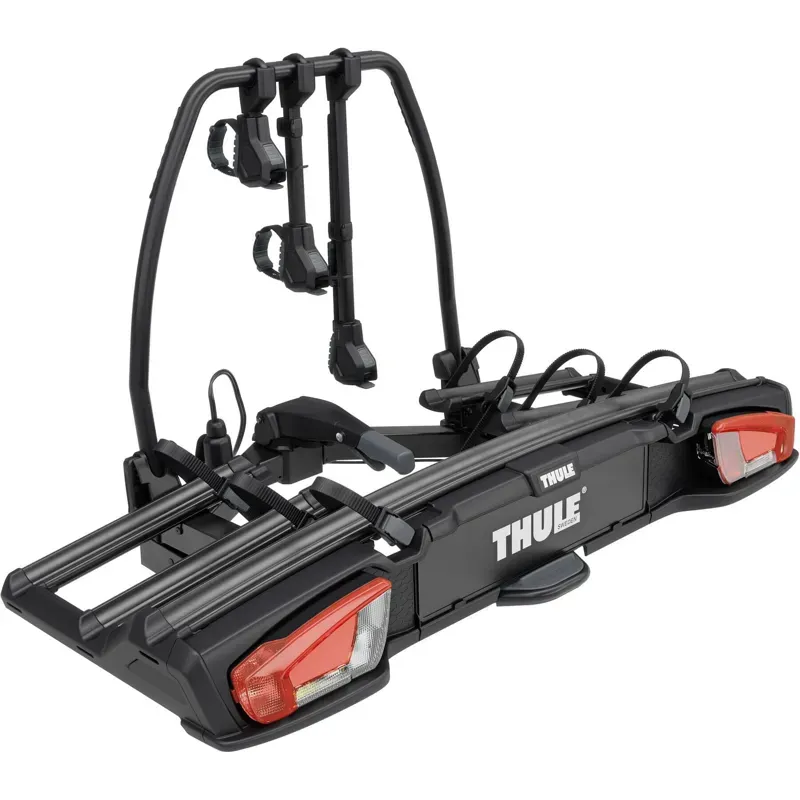 Thule VeloSpace 3-3bike 13-pin Towball Carrier Rack in Black/Silver