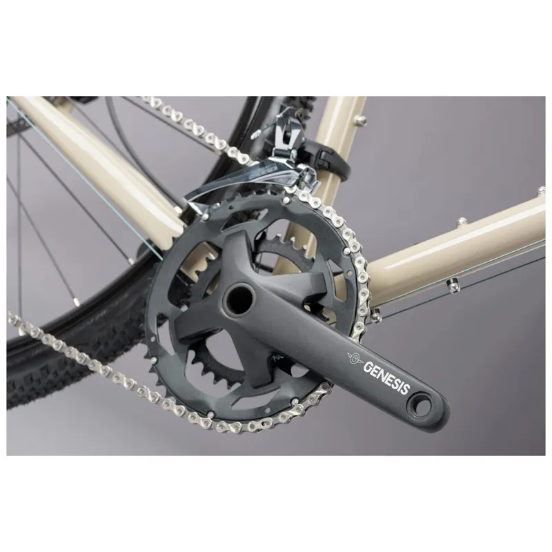 2021 Genesis Croix De Fer 10 Steel Gravel Bike in Brown-2