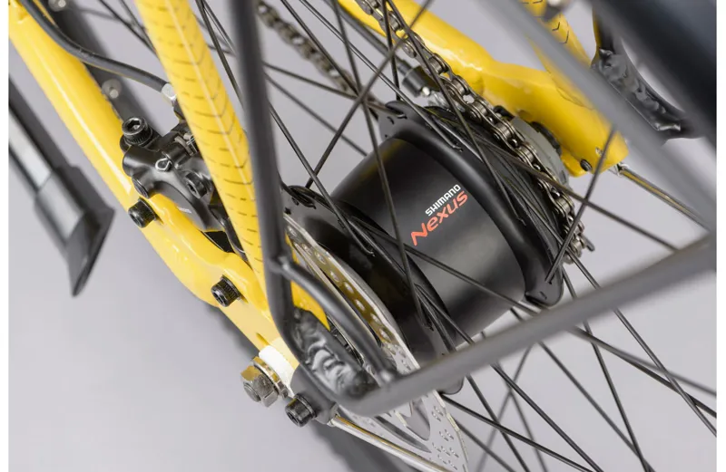 2021 Genesis Brixton Hybrid Bike in Yellow-3