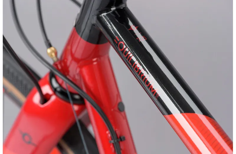 2021 Genesis Equilibrium Disc Steel Road Bike in Red-6