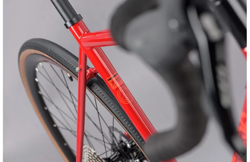 2021 Genesis Equilibrium Disc Steel Road Bike in Red-3