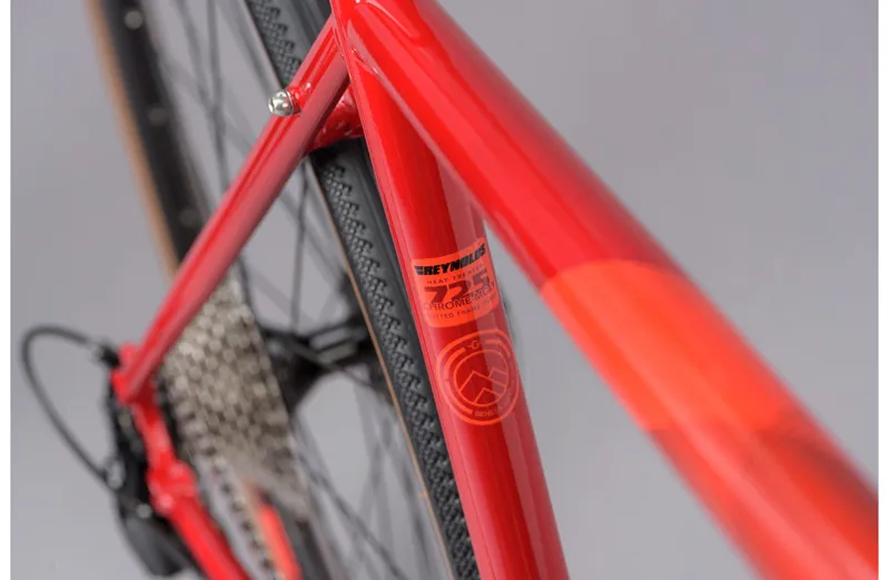 2021 Genesis Equilibrium Disc Steel Road Bike in Red-7